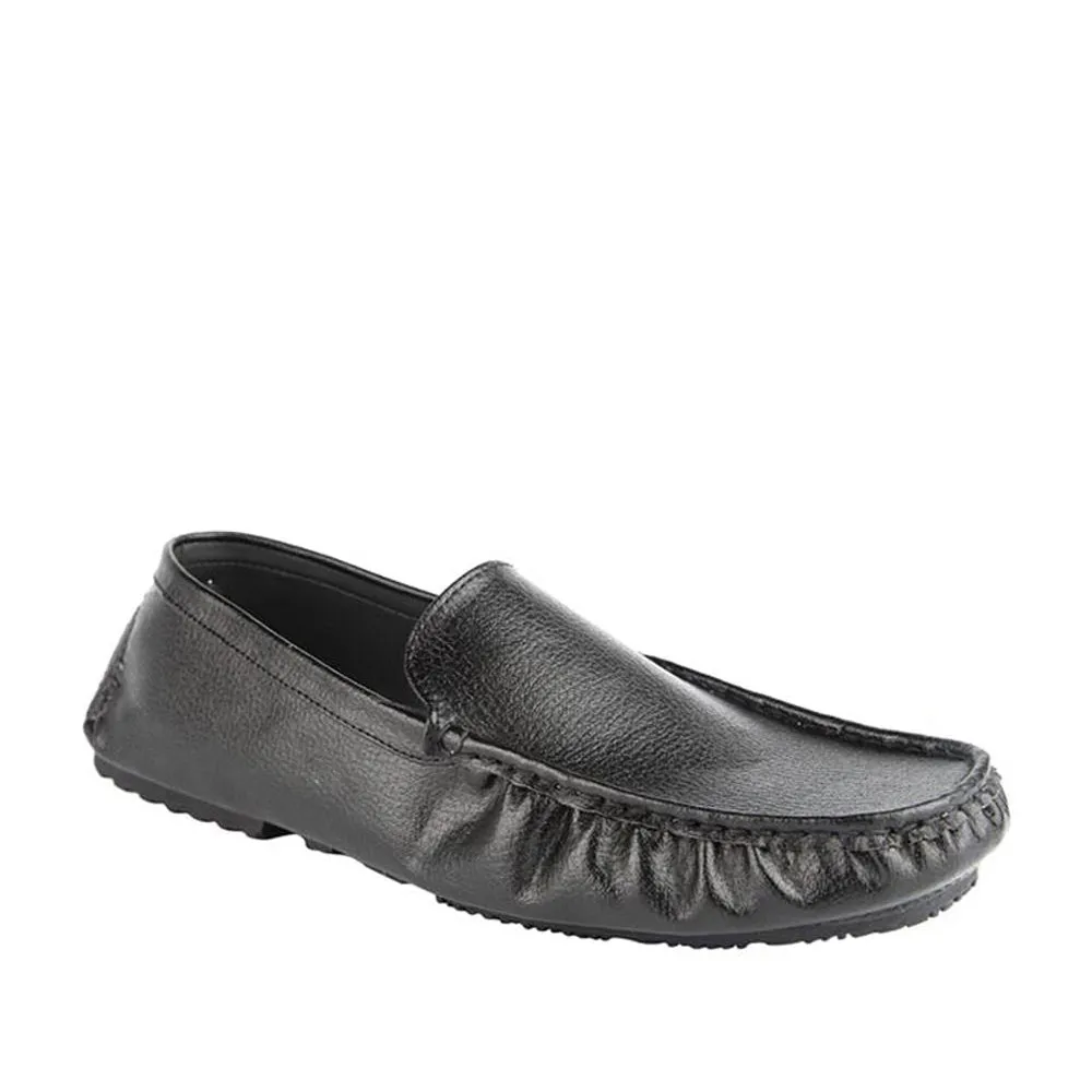 Gliders (Black) Casual Loafer Shoes For Men 2101-01 By Liberty