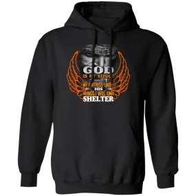 God is my Refuge Pullover Hoodie