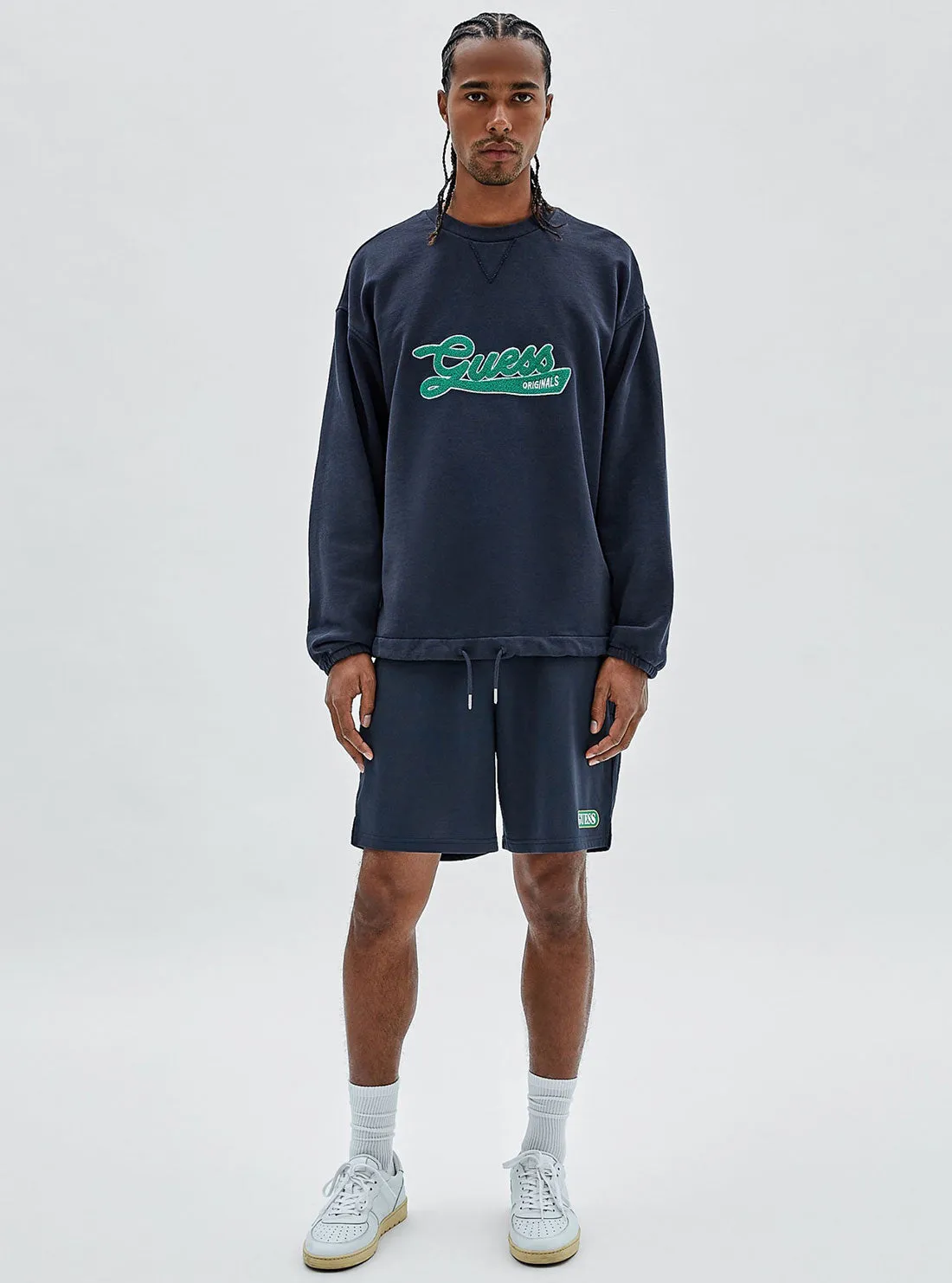 Guess Originals Blue Collegiate Jumper