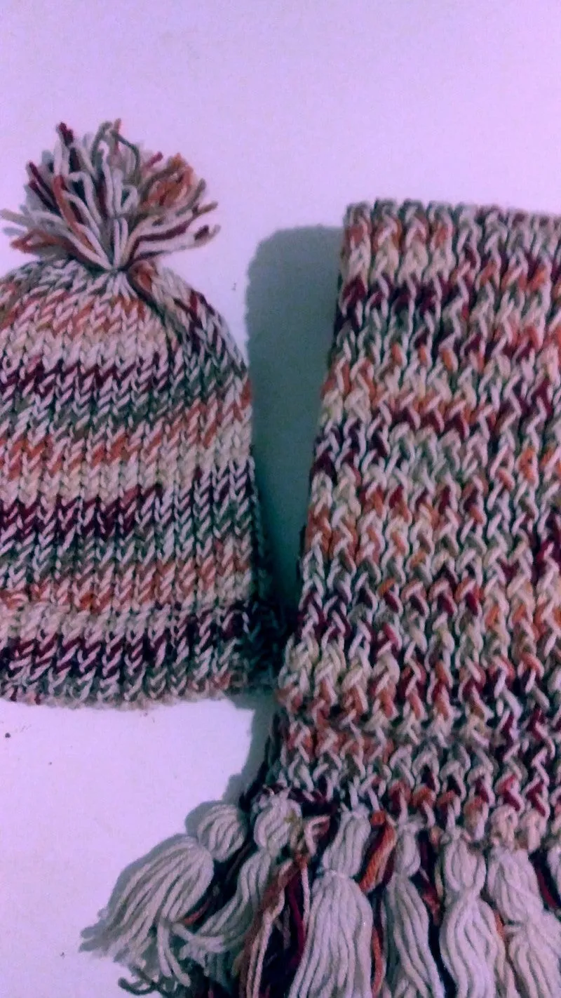 Handmade Beanie n Scarves Sets of Sedona