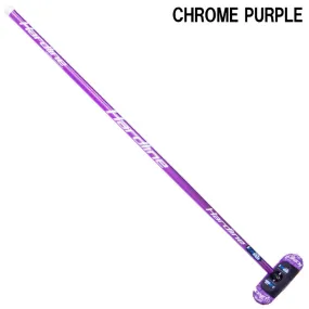 Hardline 1 1/8" Purple Chrome IcePad2 Carbon Fiber Curling Brush