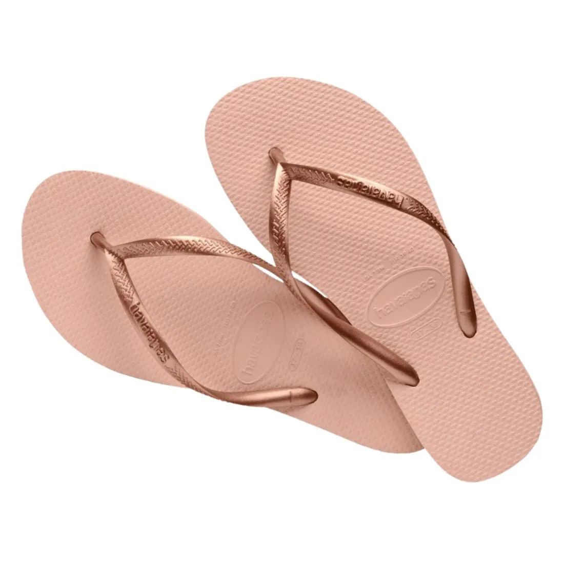 Havaianas Womens Slim Flip Flop Sandals - Ballet Rose