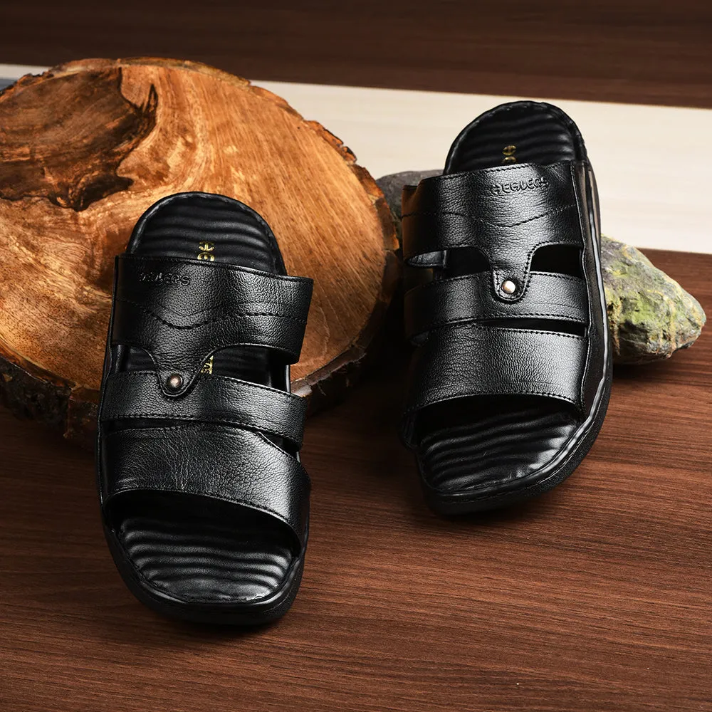 Healers By Liberty Men 2191-50 Black Casual Slippers