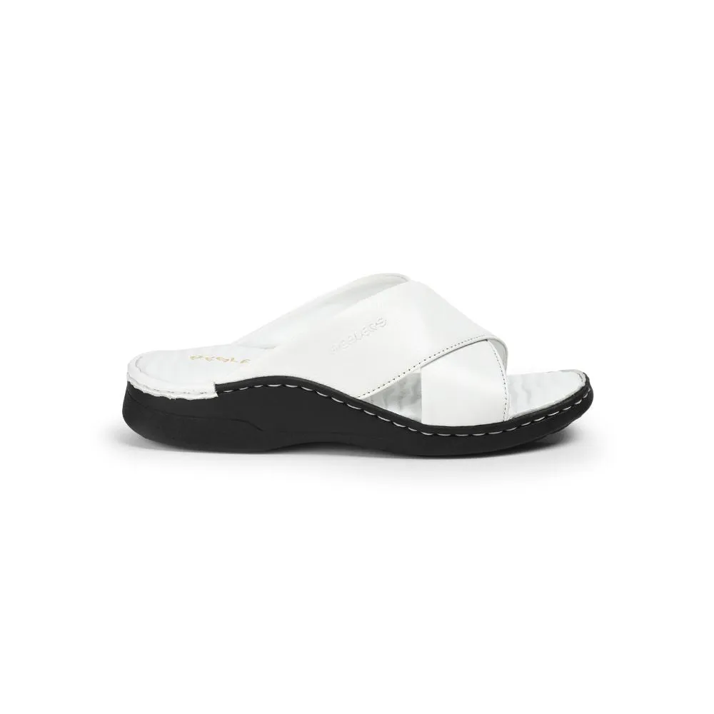 Healers By Liberty Men 2191-700 White Casual Slippers