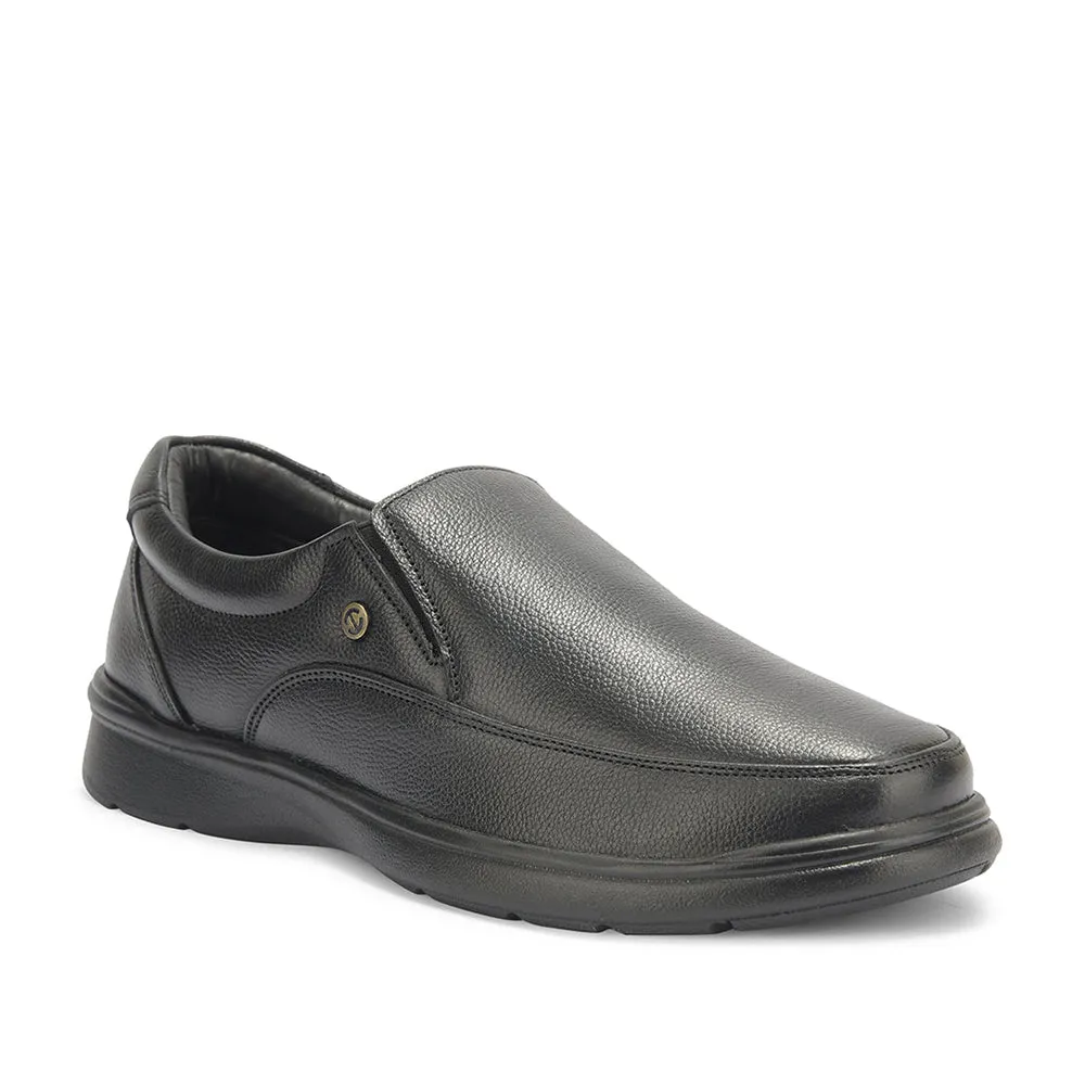 Healers By Liberty Men ERL-6 Black Formal Non Lacing Shoes