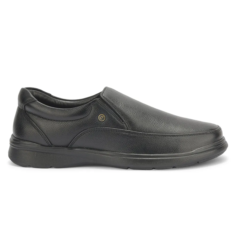 Healers By Liberty Men ERL-6 Black Formal Non Lacing Shoes