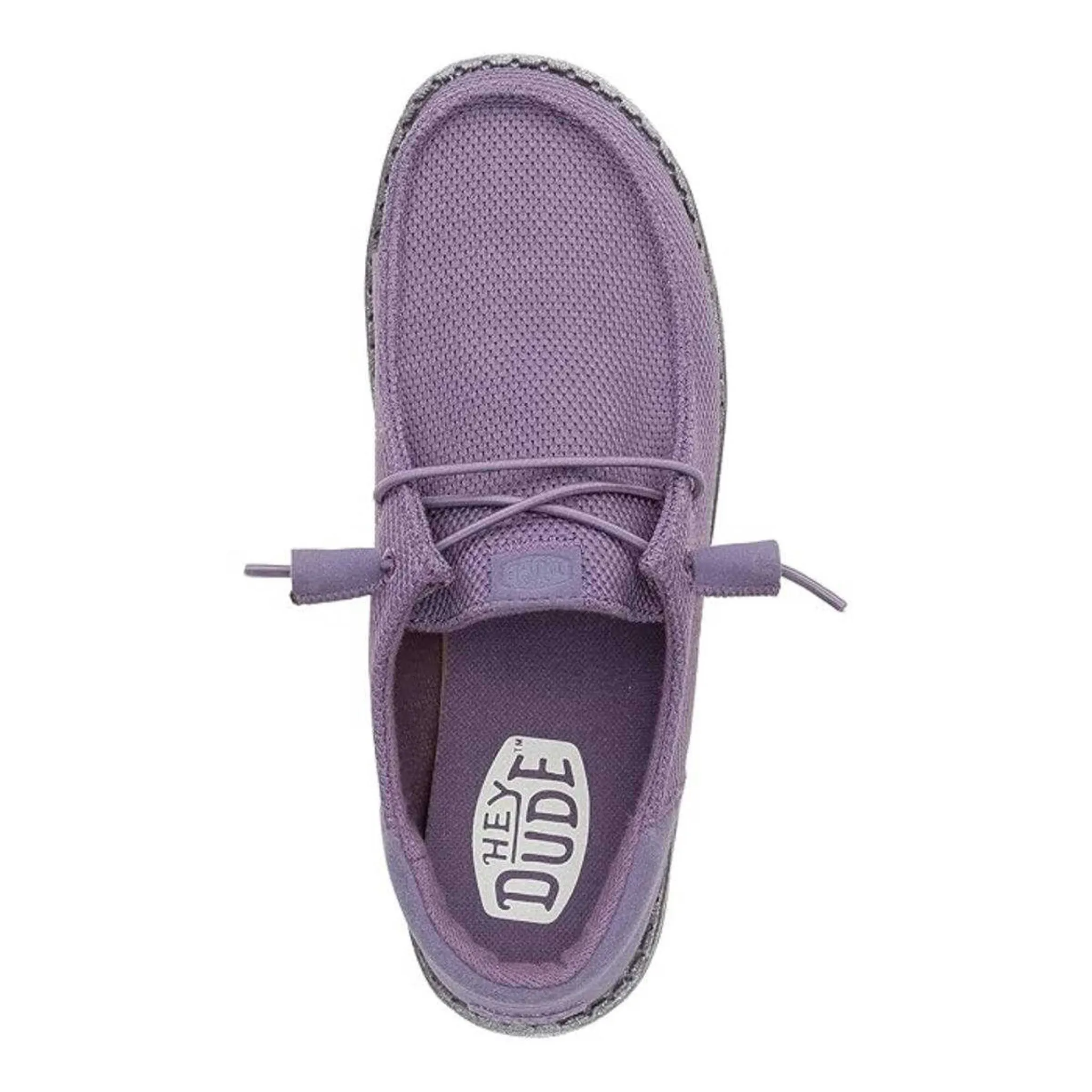 Hey Dude Women's Wendy Funk Mono Dark Lilac Shoe