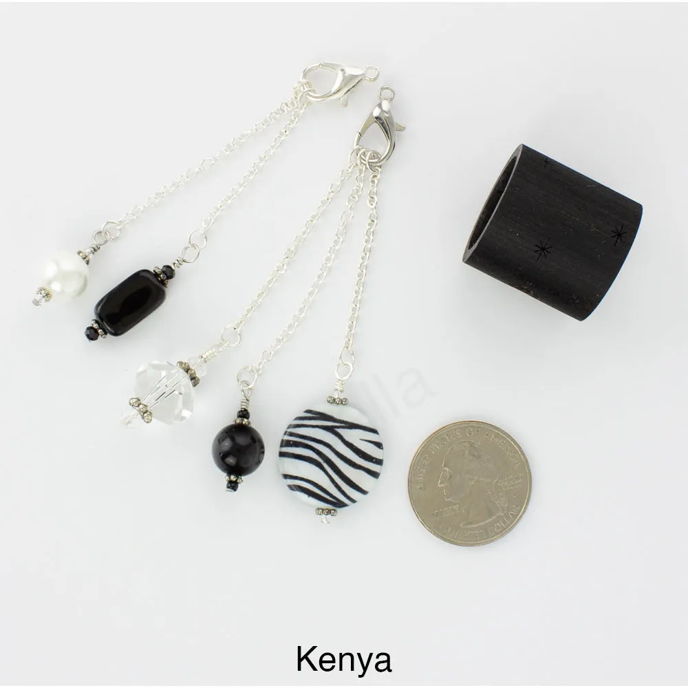 iBella® Scarf Slide Jewelry Set - Kenya