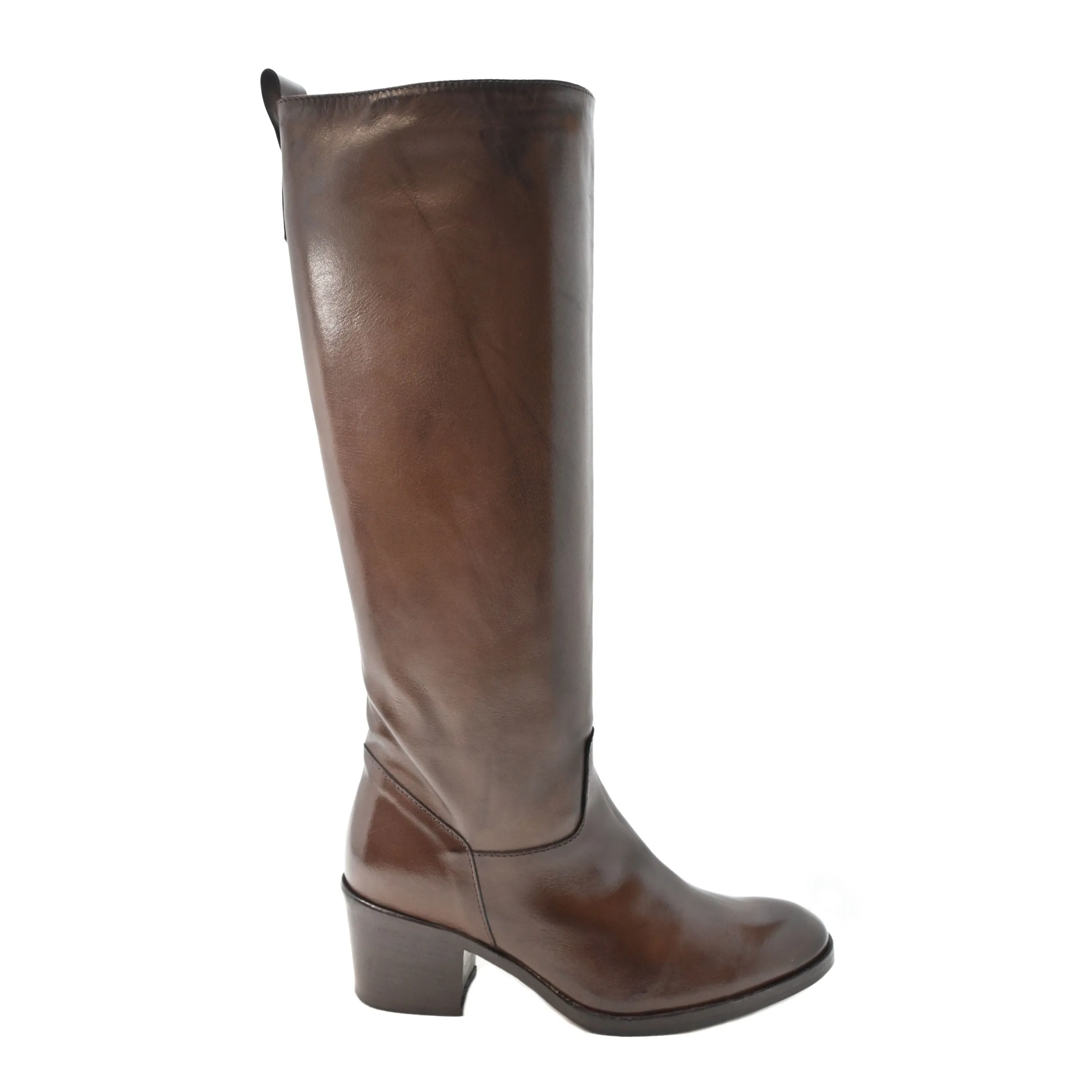 IDA 04 - boots leather MOKA