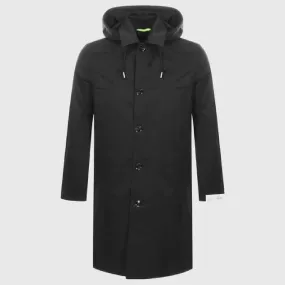 J-haruo Overcoat Black