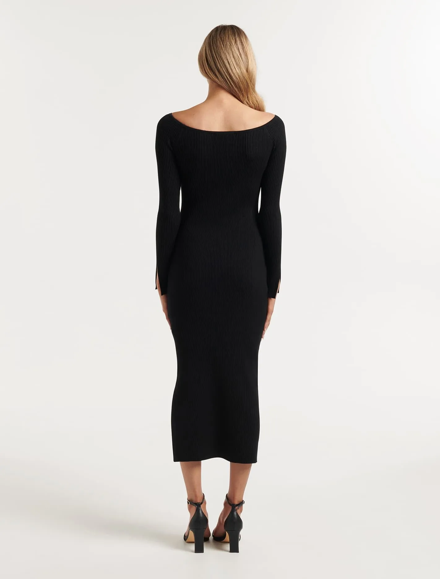 Jamie Bardot Rib Knit Dress