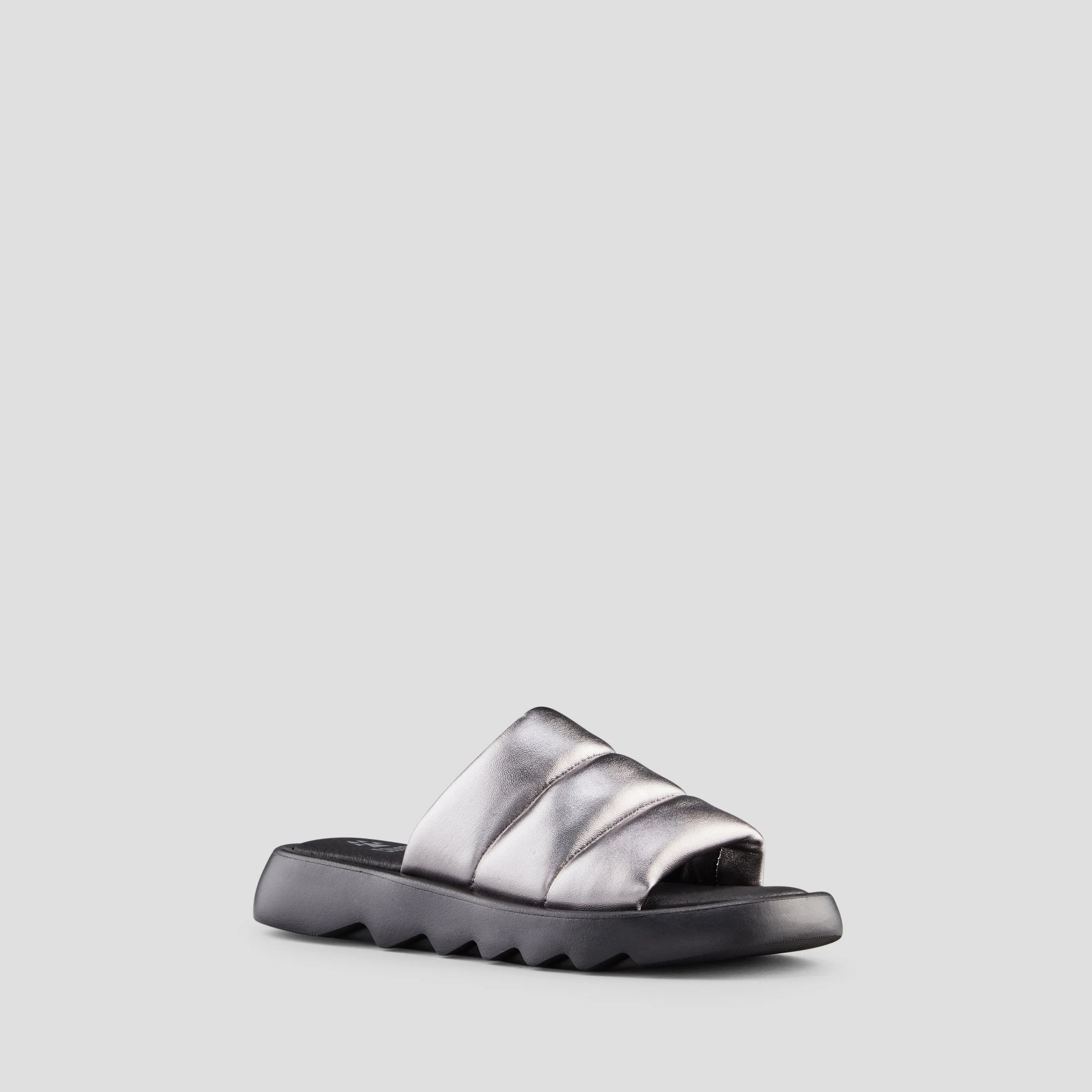 Julep Metallic Leather Water-repellent Sandal