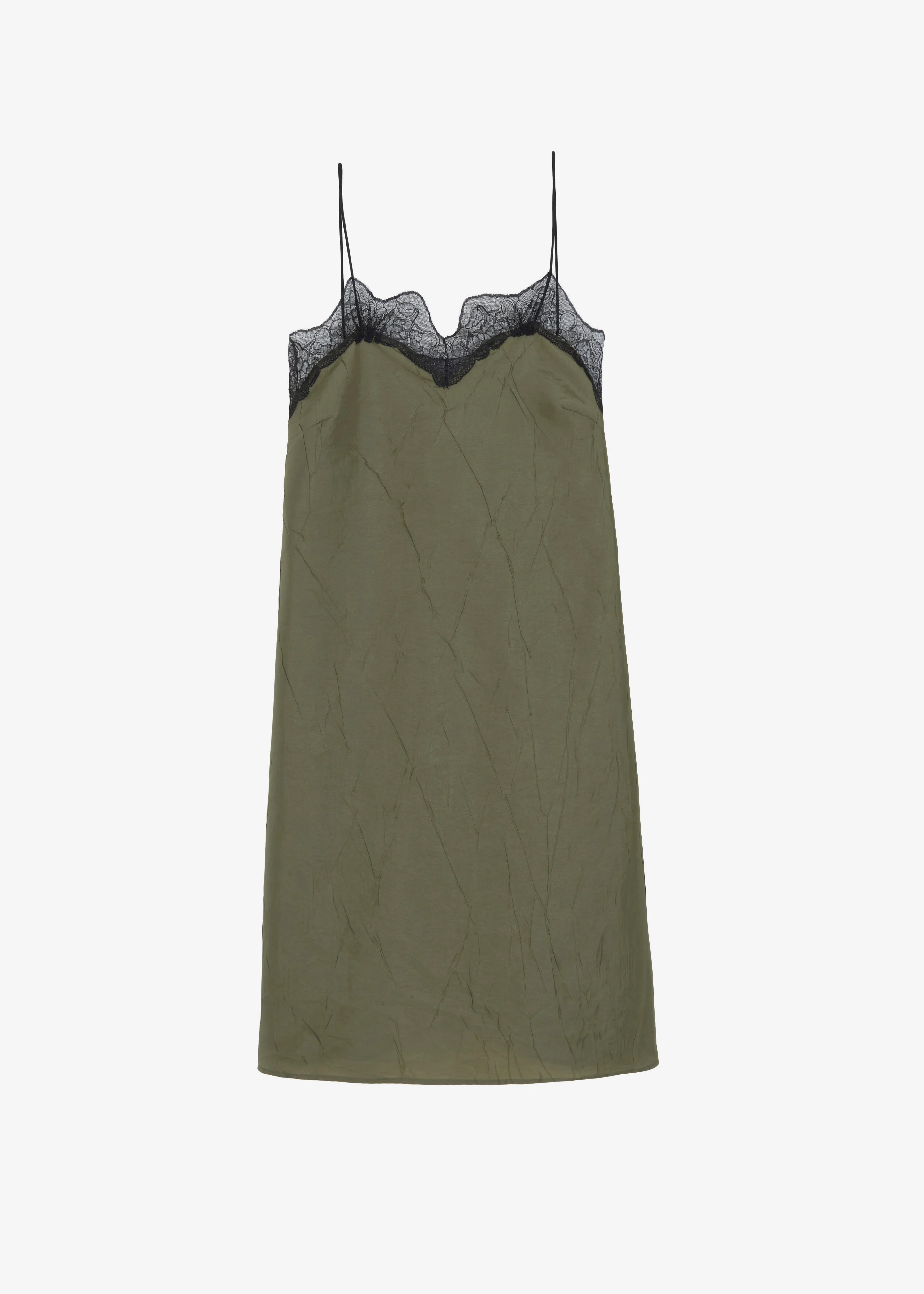 Julia Slip Dress - Khaki