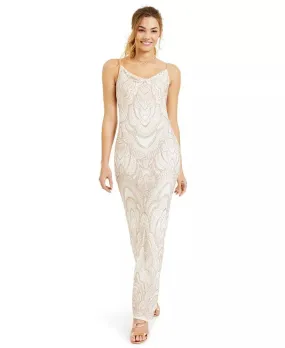 Jump Juniors Low back Glitter Slip Gown, Size 1/2