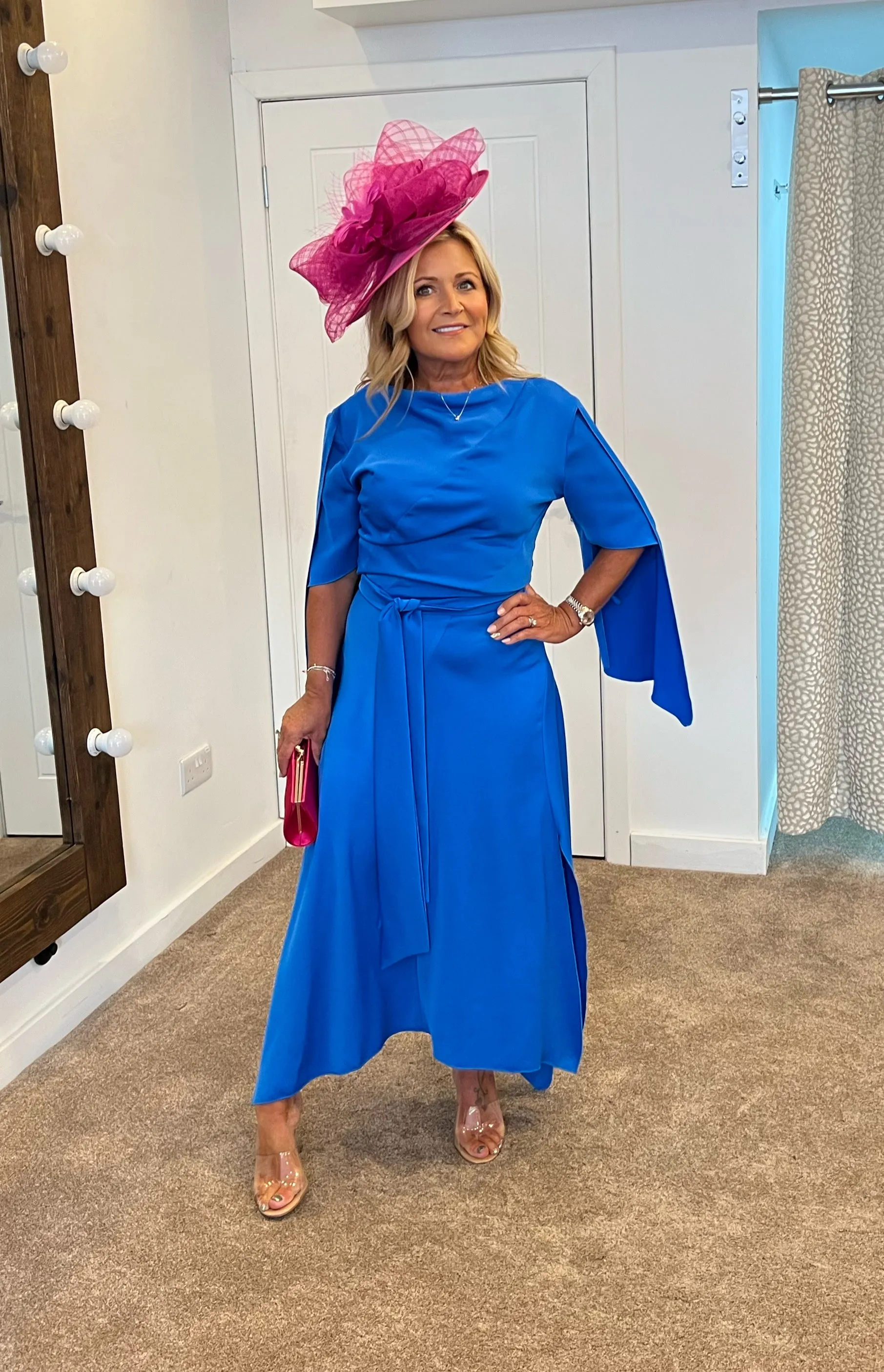 Kevan Jon Como dress in new blue