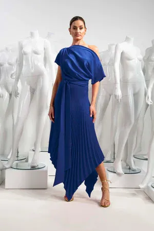 Kevan Jon mila dress cobalt blue