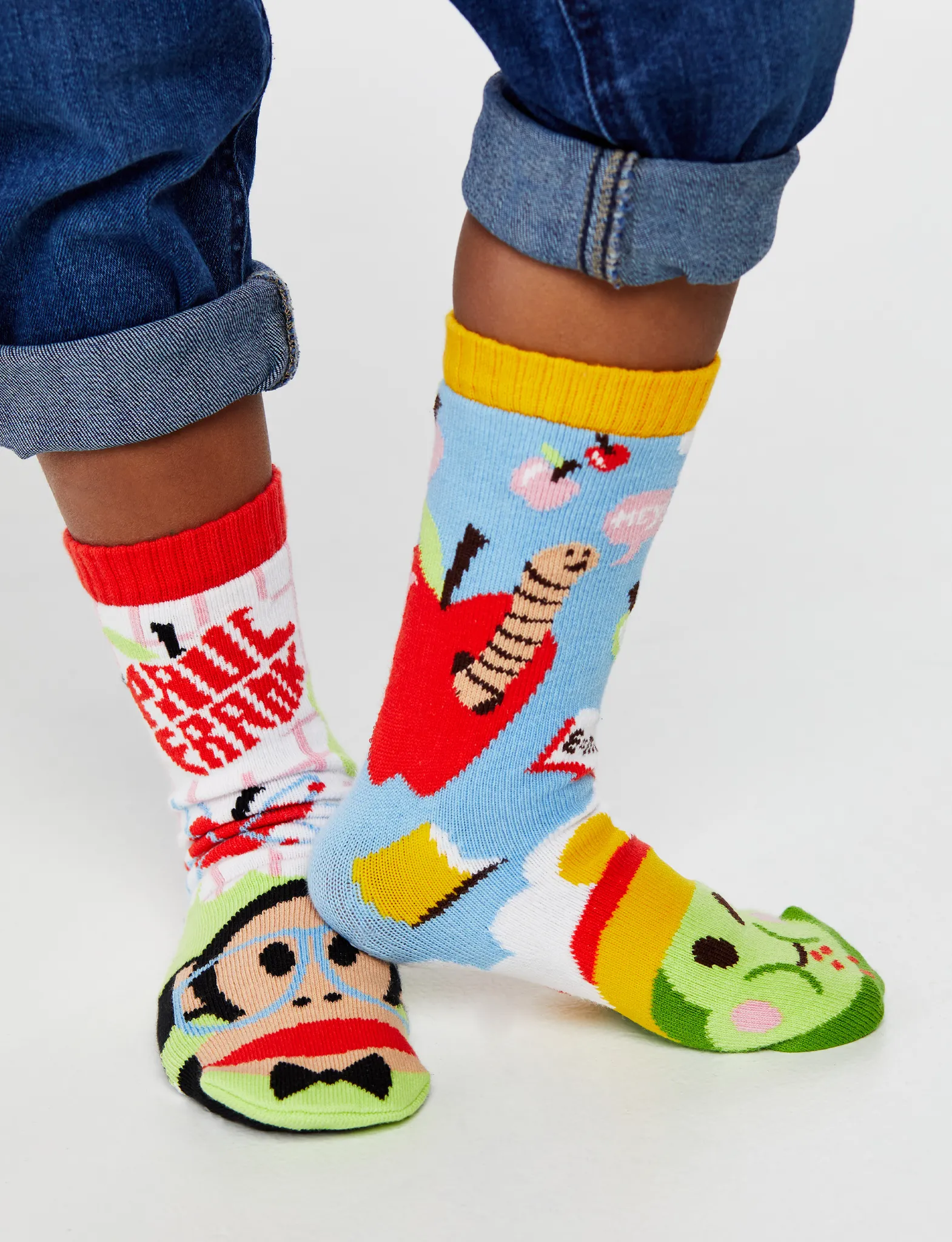 KIDS JULIUS & SAM NO SLIP SOCKS