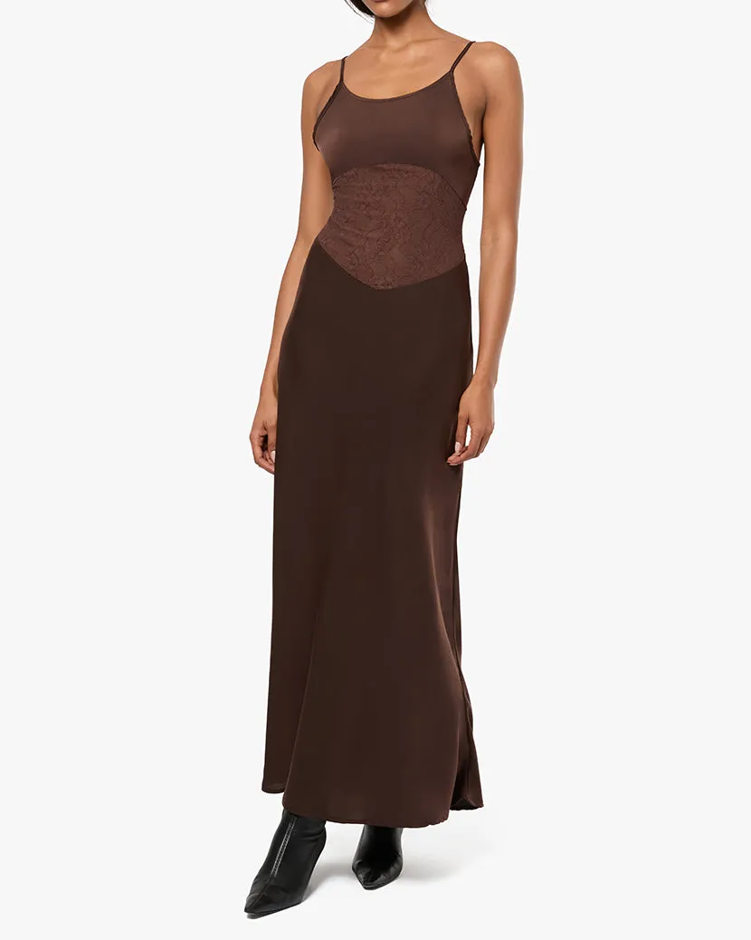 Lace Slip Maxi Dress