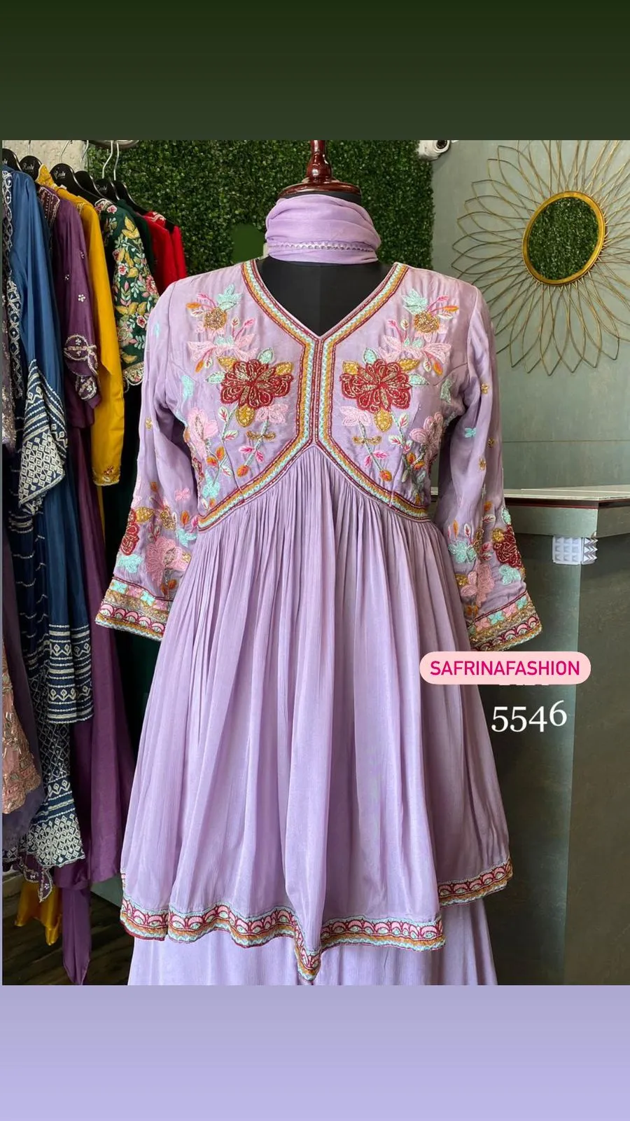 Laisha peplum kurta dress