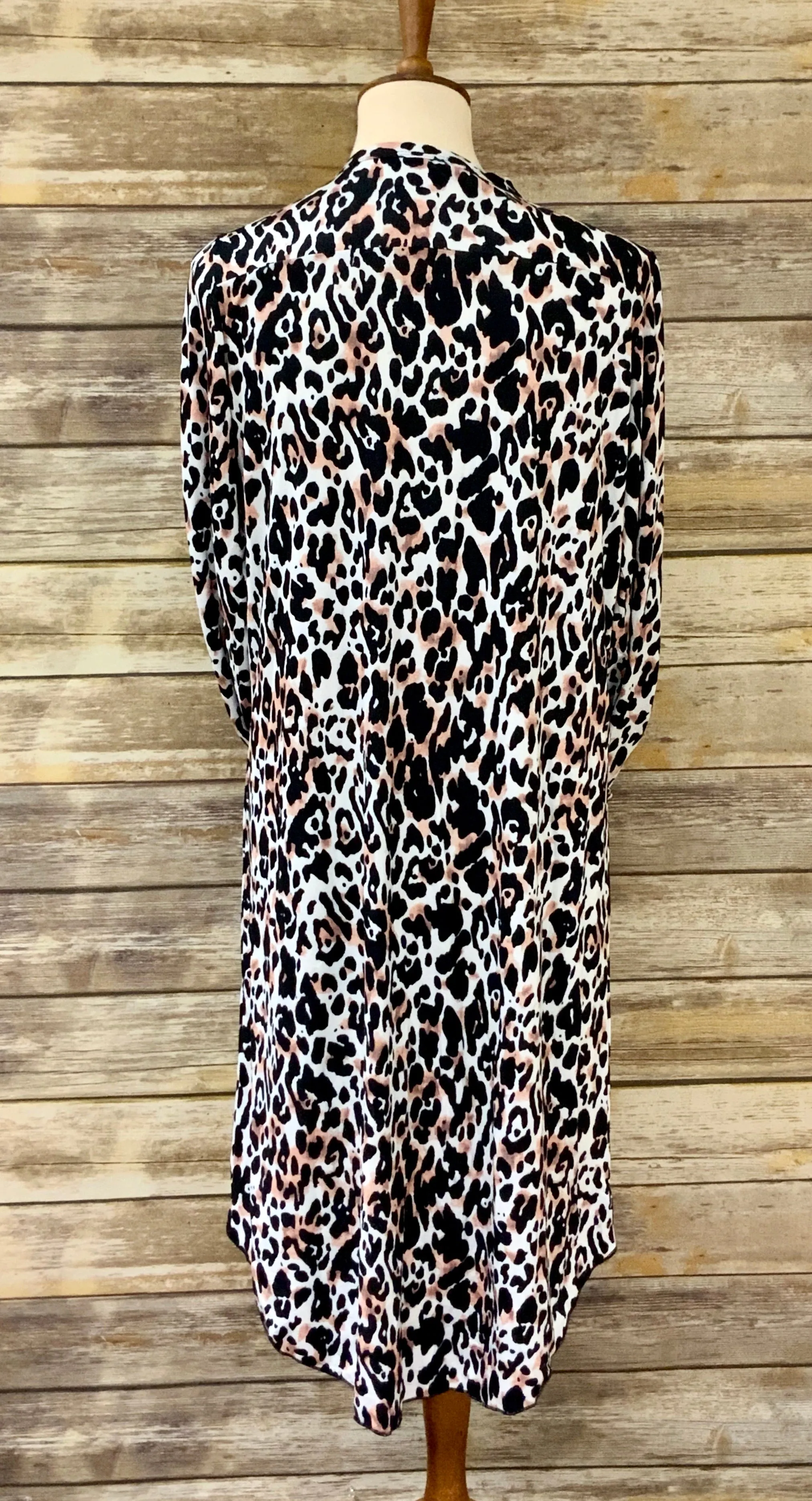 Leopard and Snake Long Cardigans