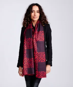 Lorna Scarf - Black/Red