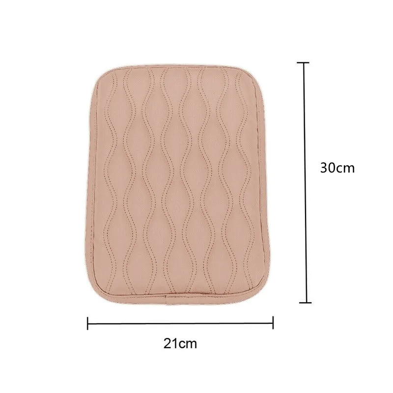 Luxury Non-slip Universal PU Leather Car Armrest Pad