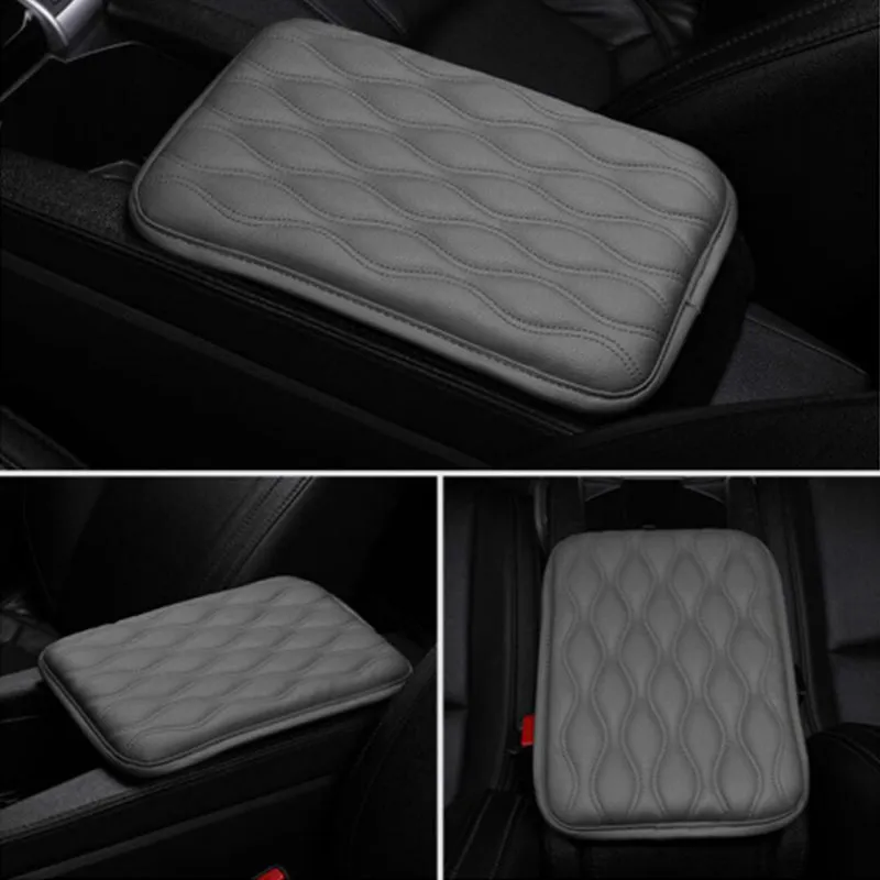 Luxury Non-slip Universal PU Leather Car Armrest Pad