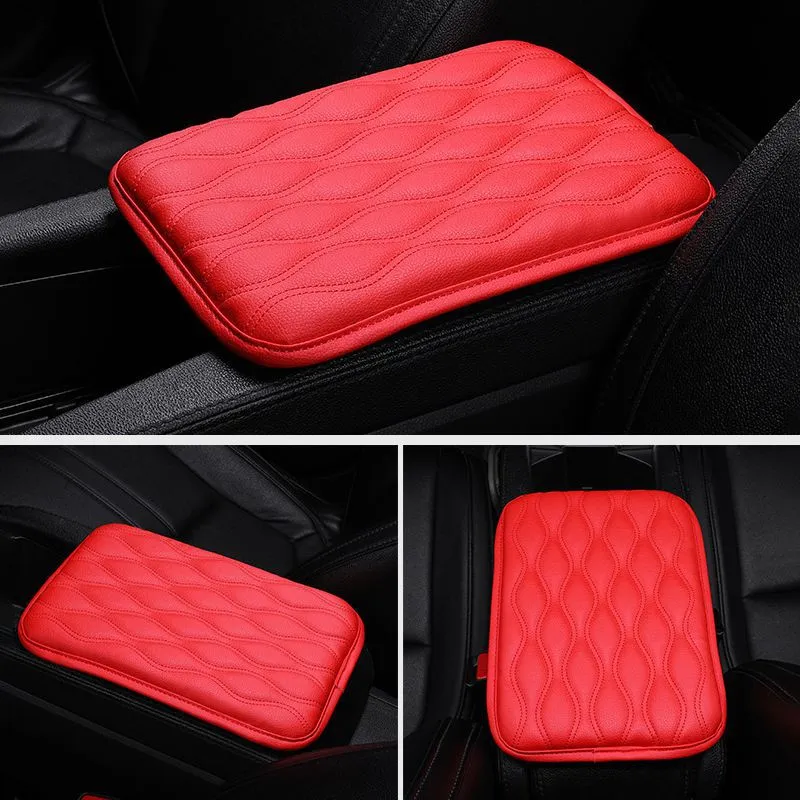 Luxury Non-slip Universal PU Leather Car Armrest Pad