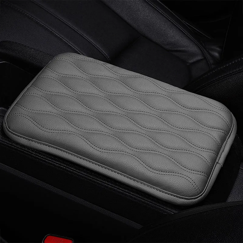 Luxury Non-slip Universal PU Leather Car Armrest Pad