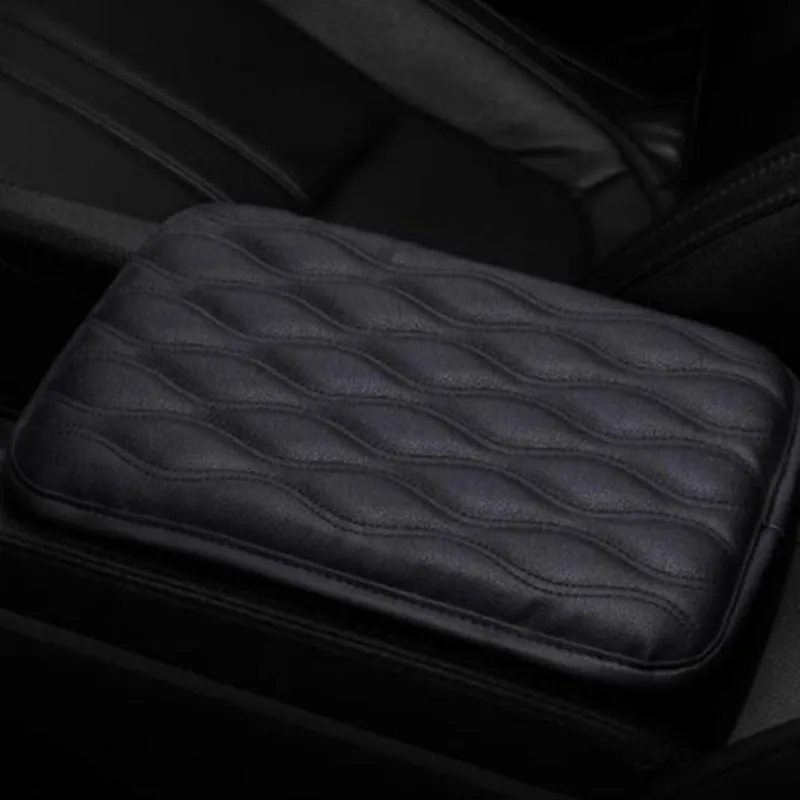 Luxury Non-slip Universal PU Leather Car Armrest Pad