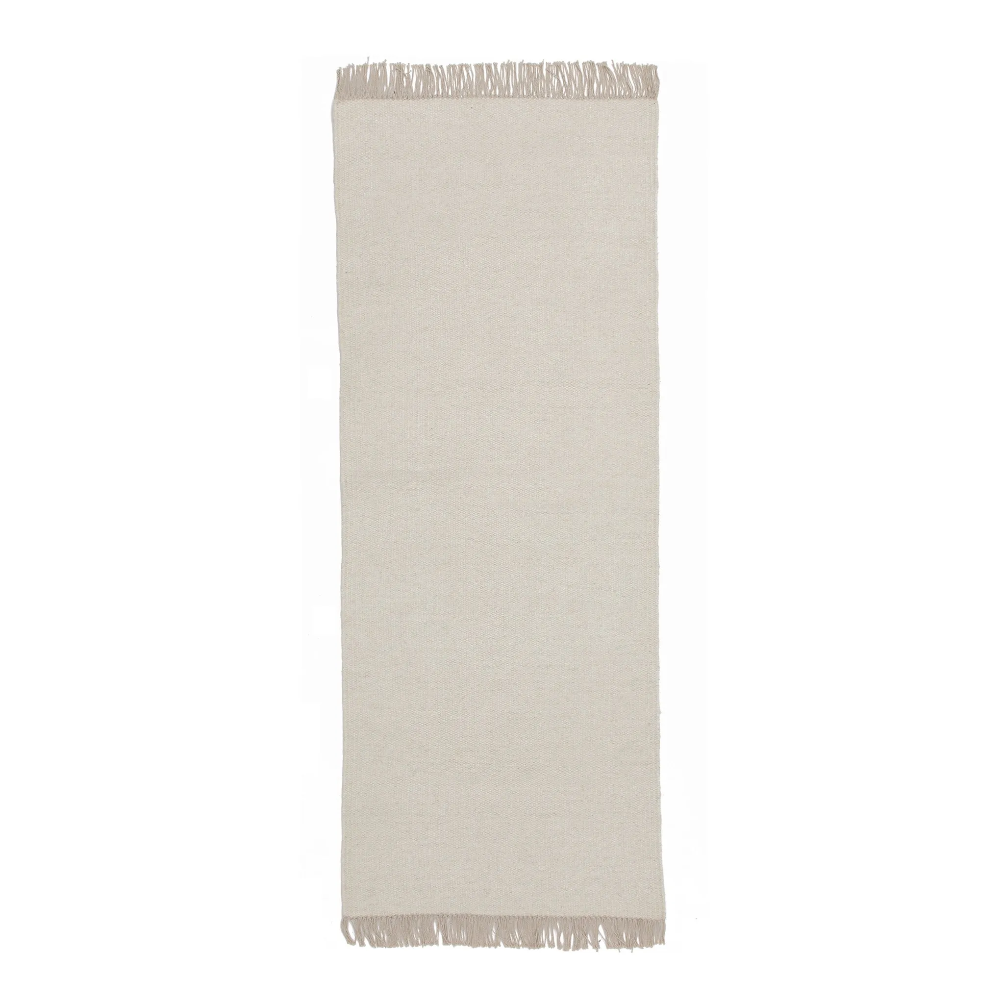 Mano Wool Runner [Natural white]