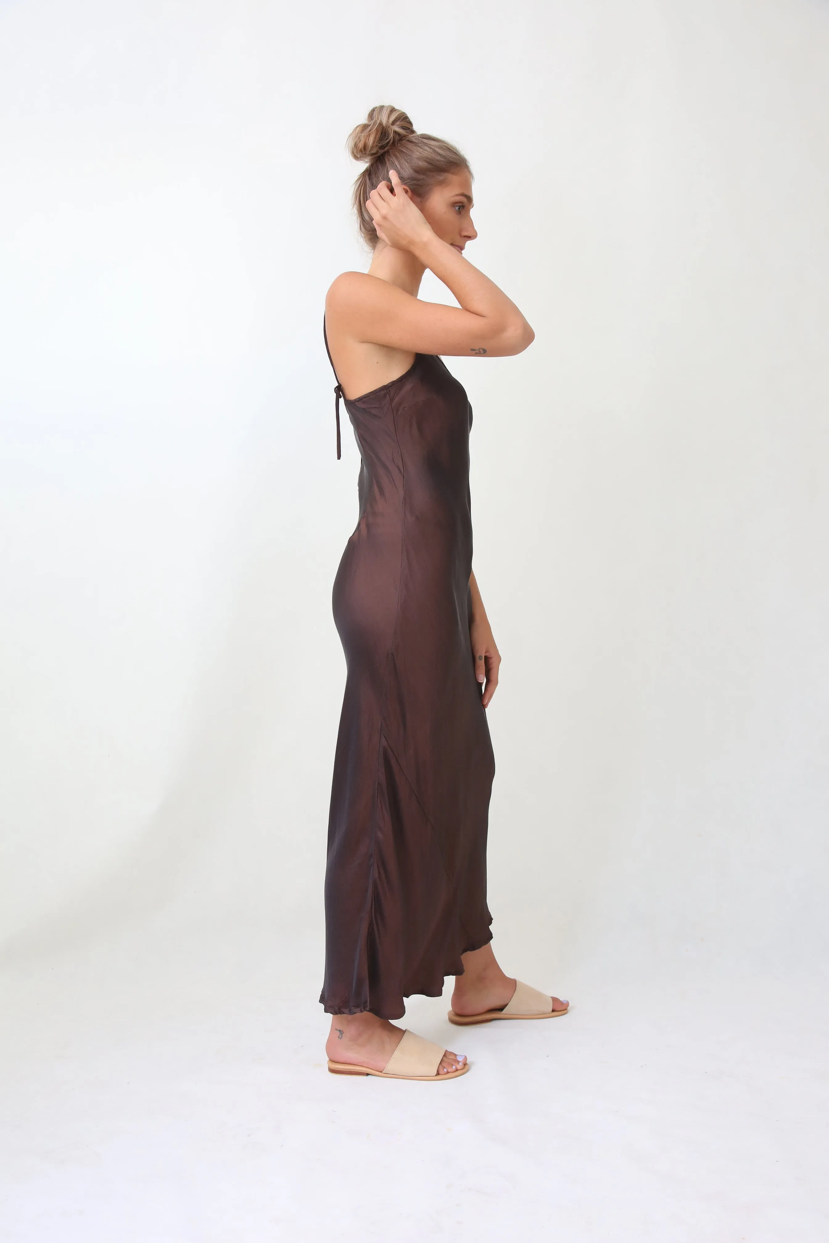 Marilyn Classic dress - Copper