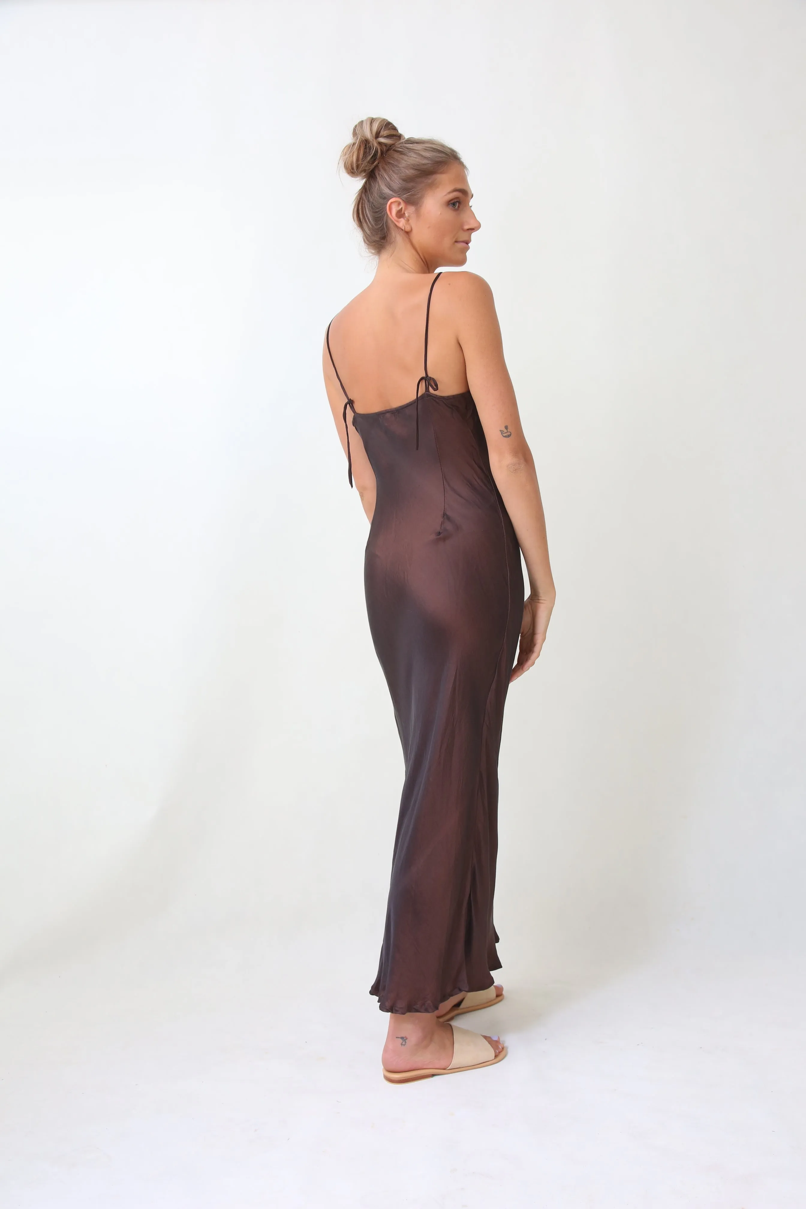 Marilyn Classic dress - Copper