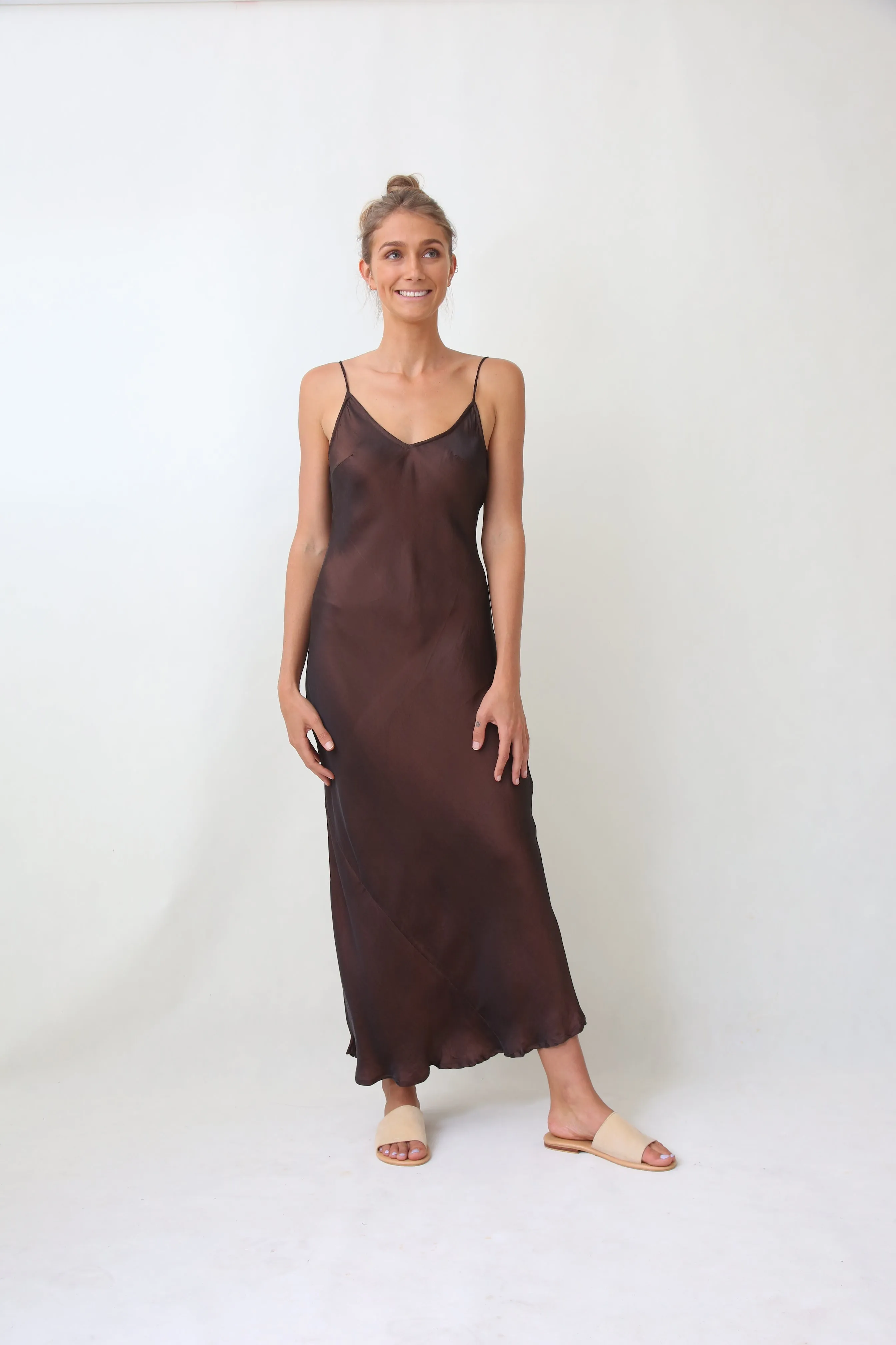 Marilyn Classic dress - Copper