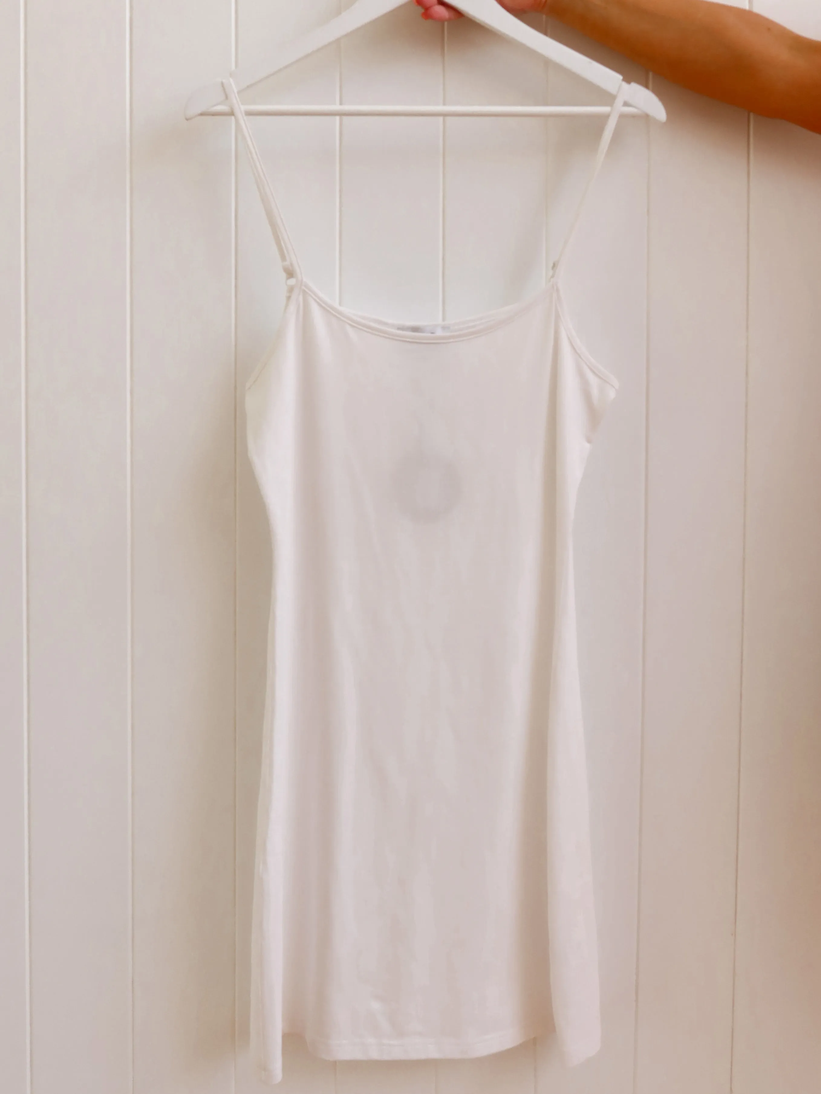 Martin Slip Dress - White