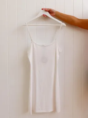 Martin Slip Dress - White