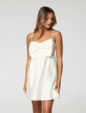 Mckenna Taffeta Strappy Mini Dress