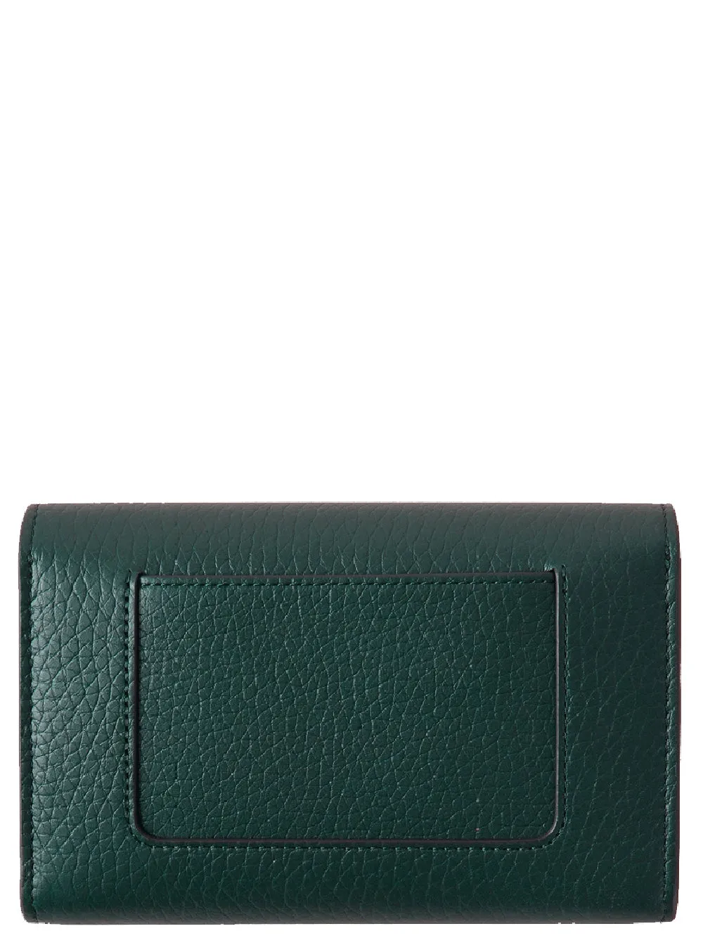 Medium Darley Wallet Heavy Grain (Mulberry Green)