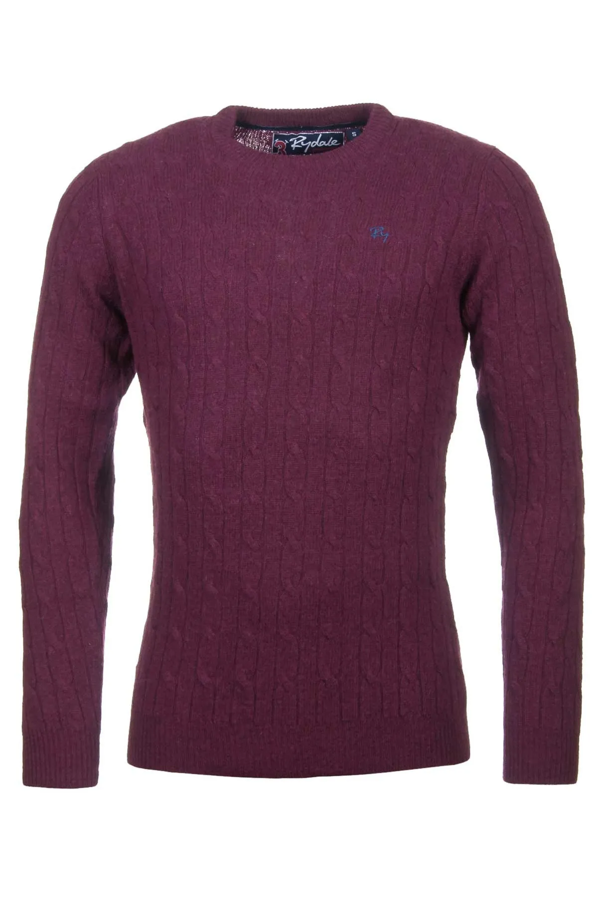 Men's Crew Neck Lambswool Jumper