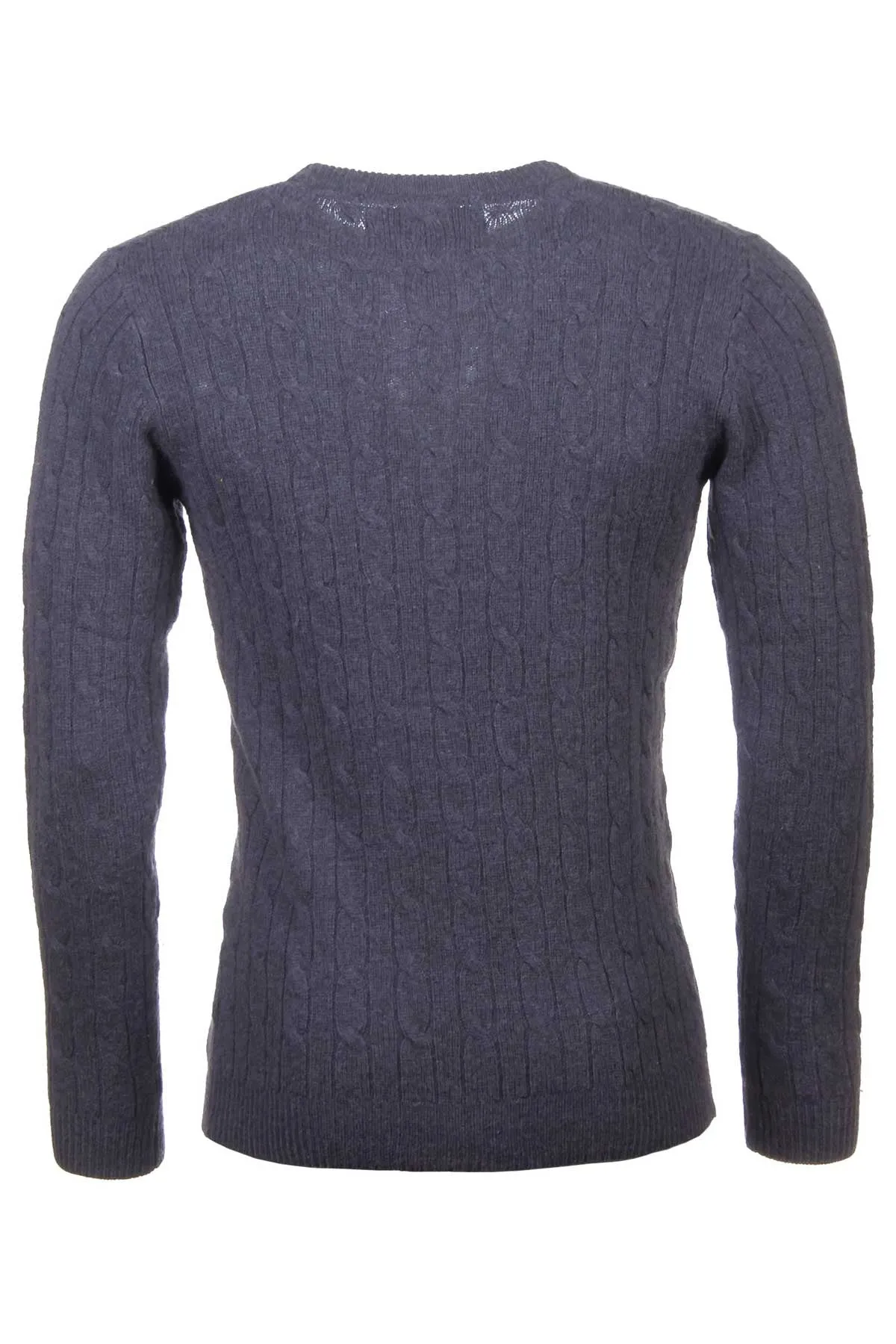 Men's Crew Neck Lambswool Jumper