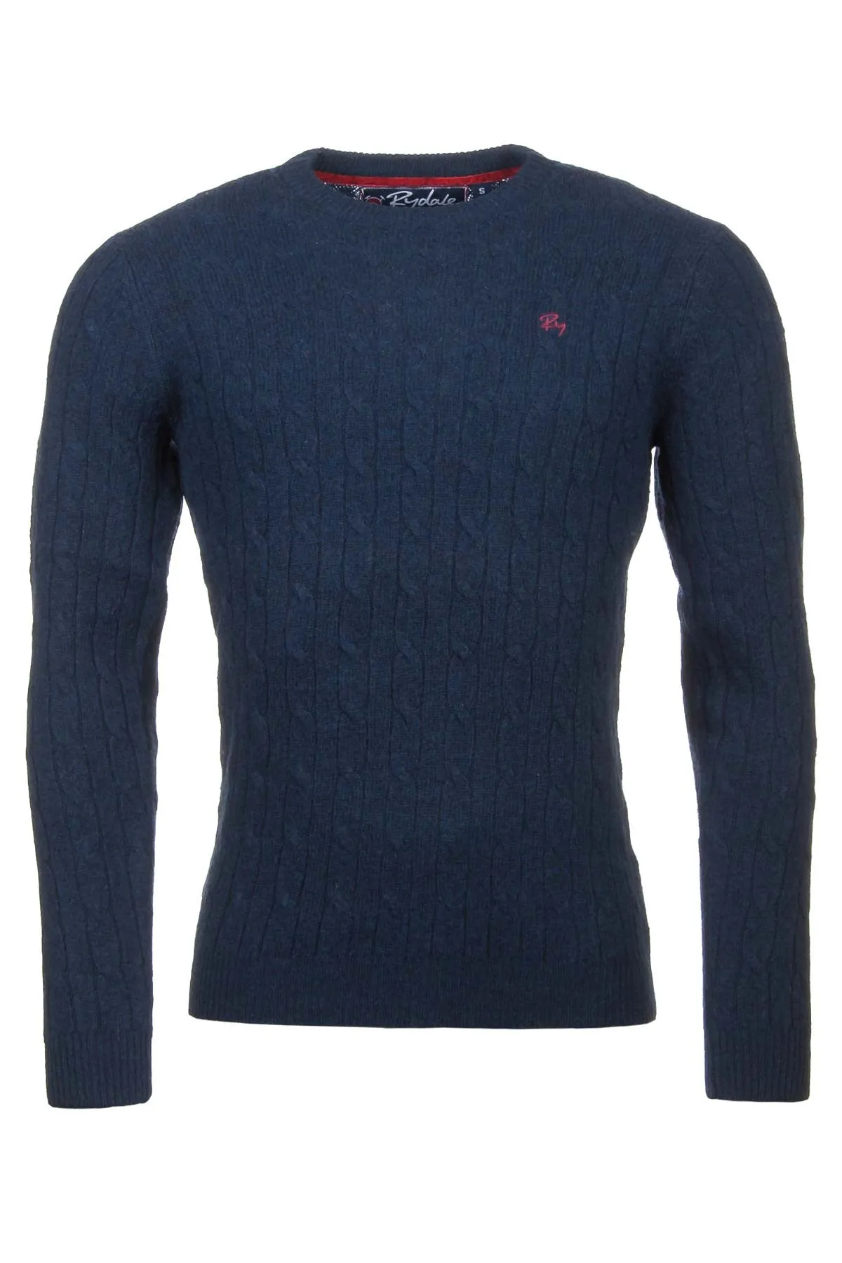 Men's Crew Neck Lambswool Jumper