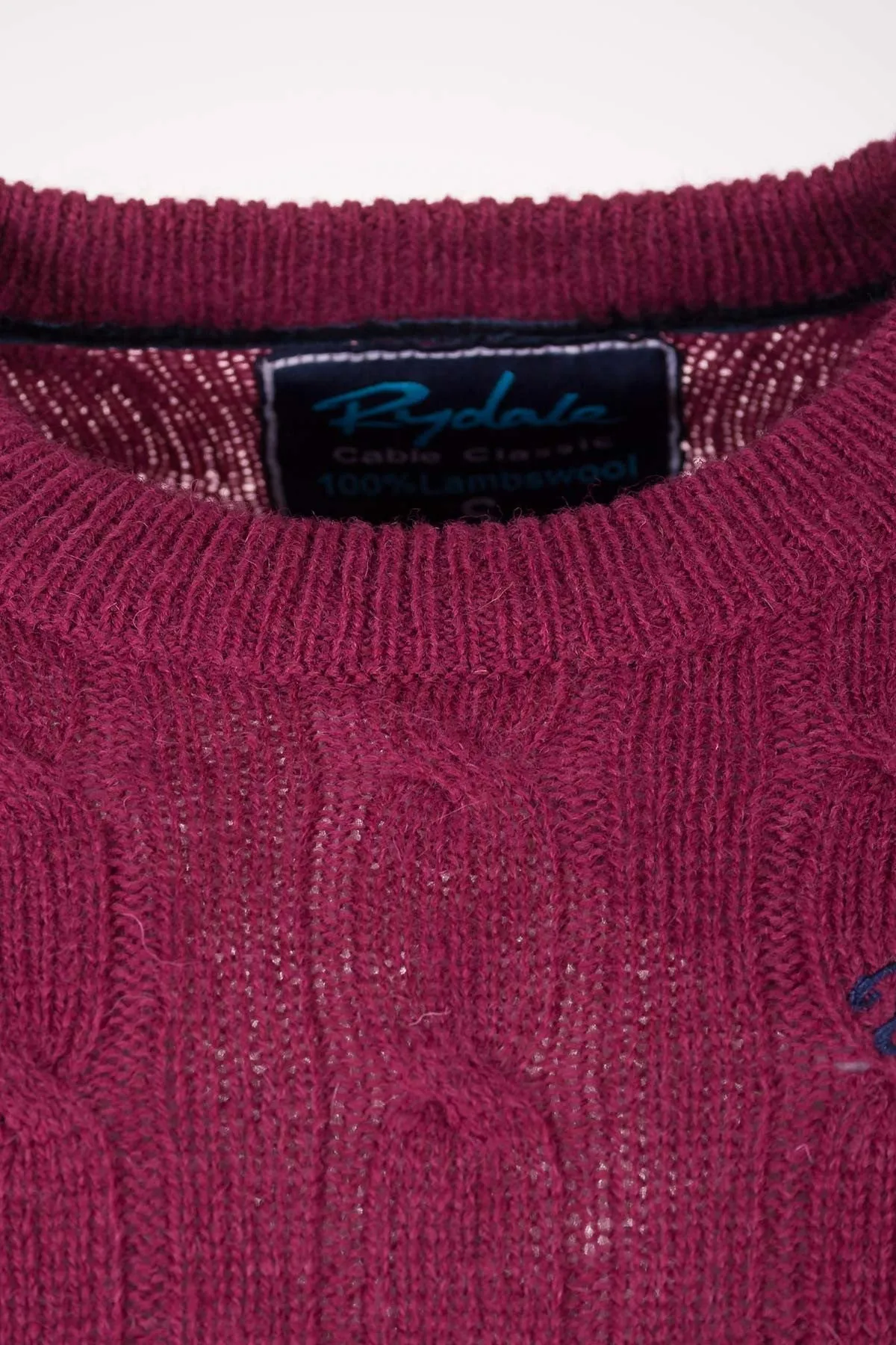 Men's Crew Neck Lambswool Jumper