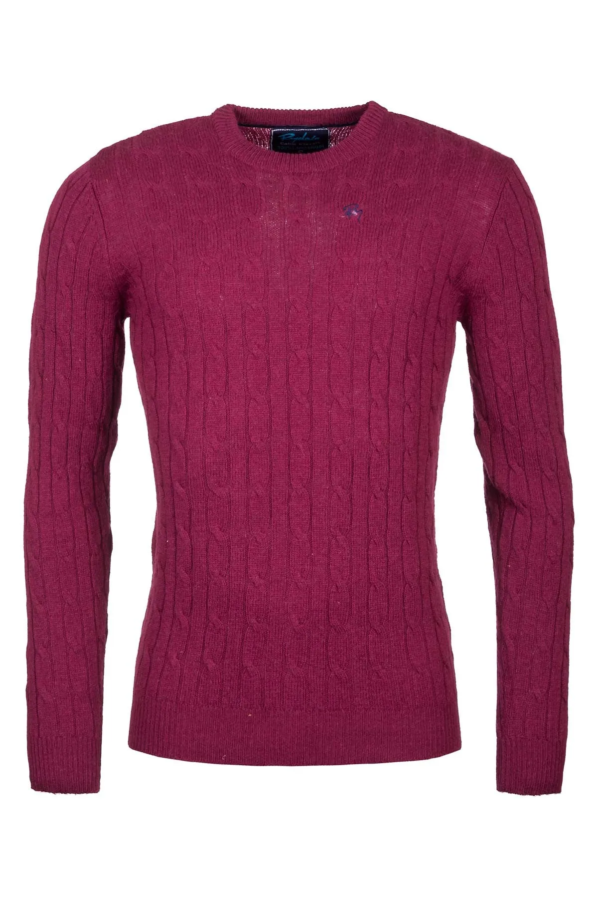 Men's Crew Neck Lambswool Jumper