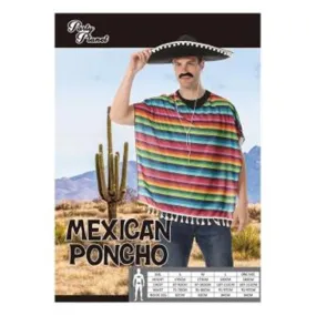 Mexican Poncho - One Size