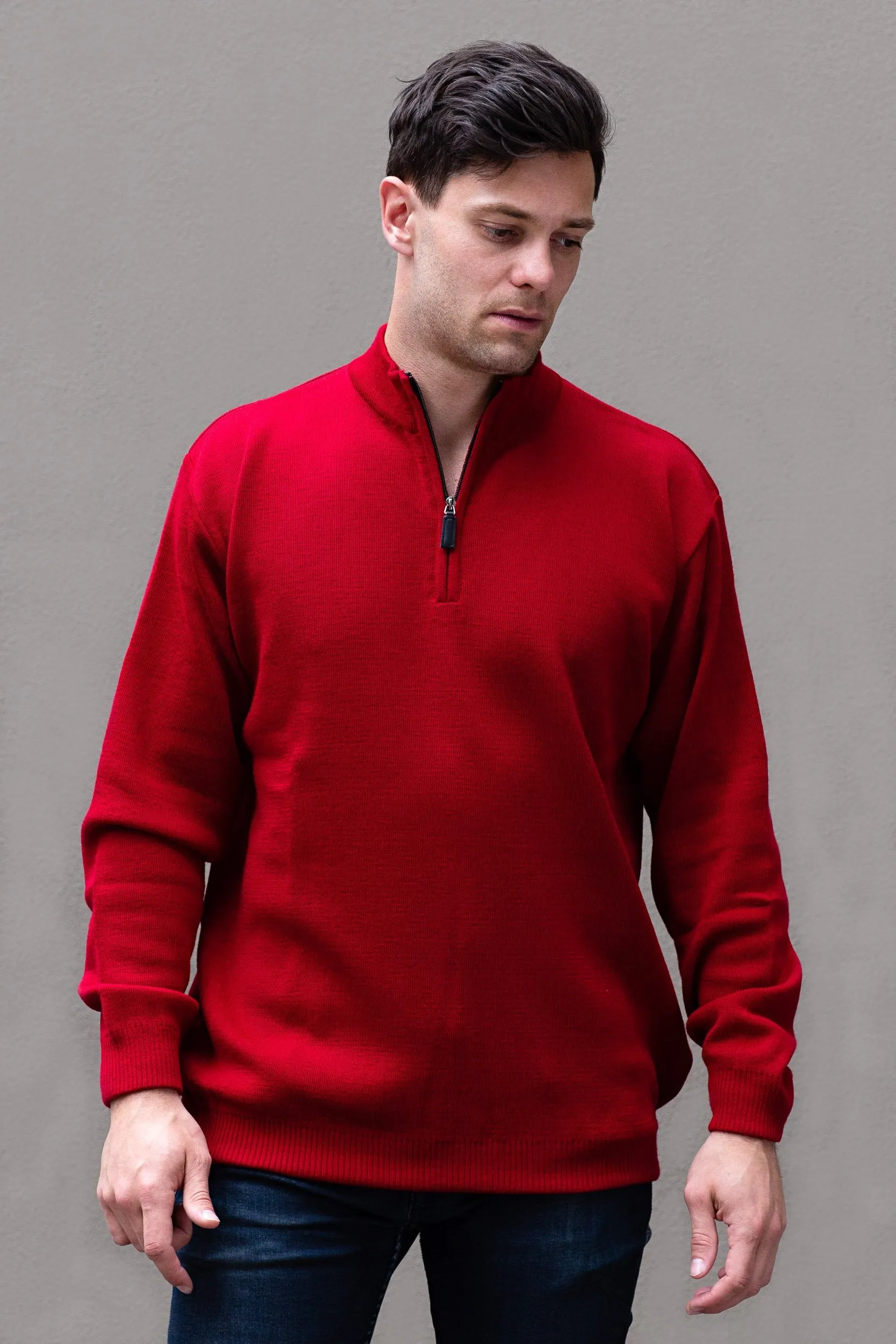 Mid Weight Half Zip Jumper