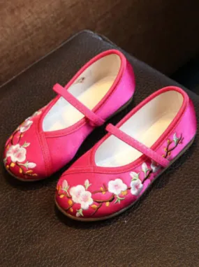 Mirabel Inspired Pink Floral Ballerina Flats by Liv and Mia