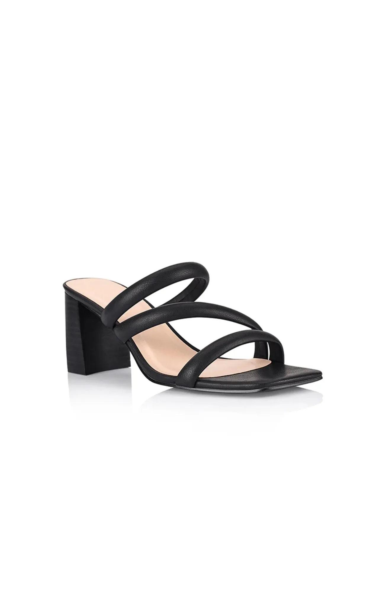 Naenae Block Heel Sandal Black