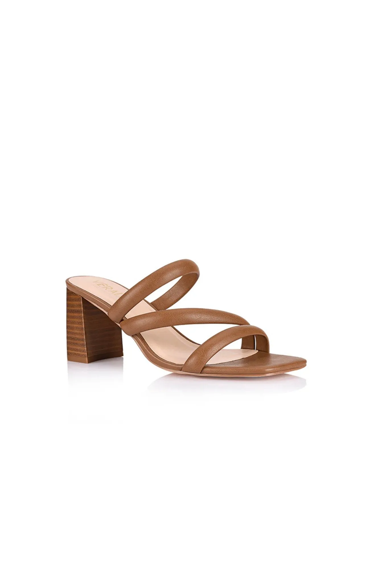 Naenae Block Heel Sandal Tan