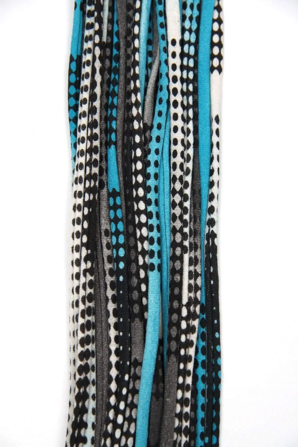 Necklush Infinity Scarf / Turquoise & Black / Unisex