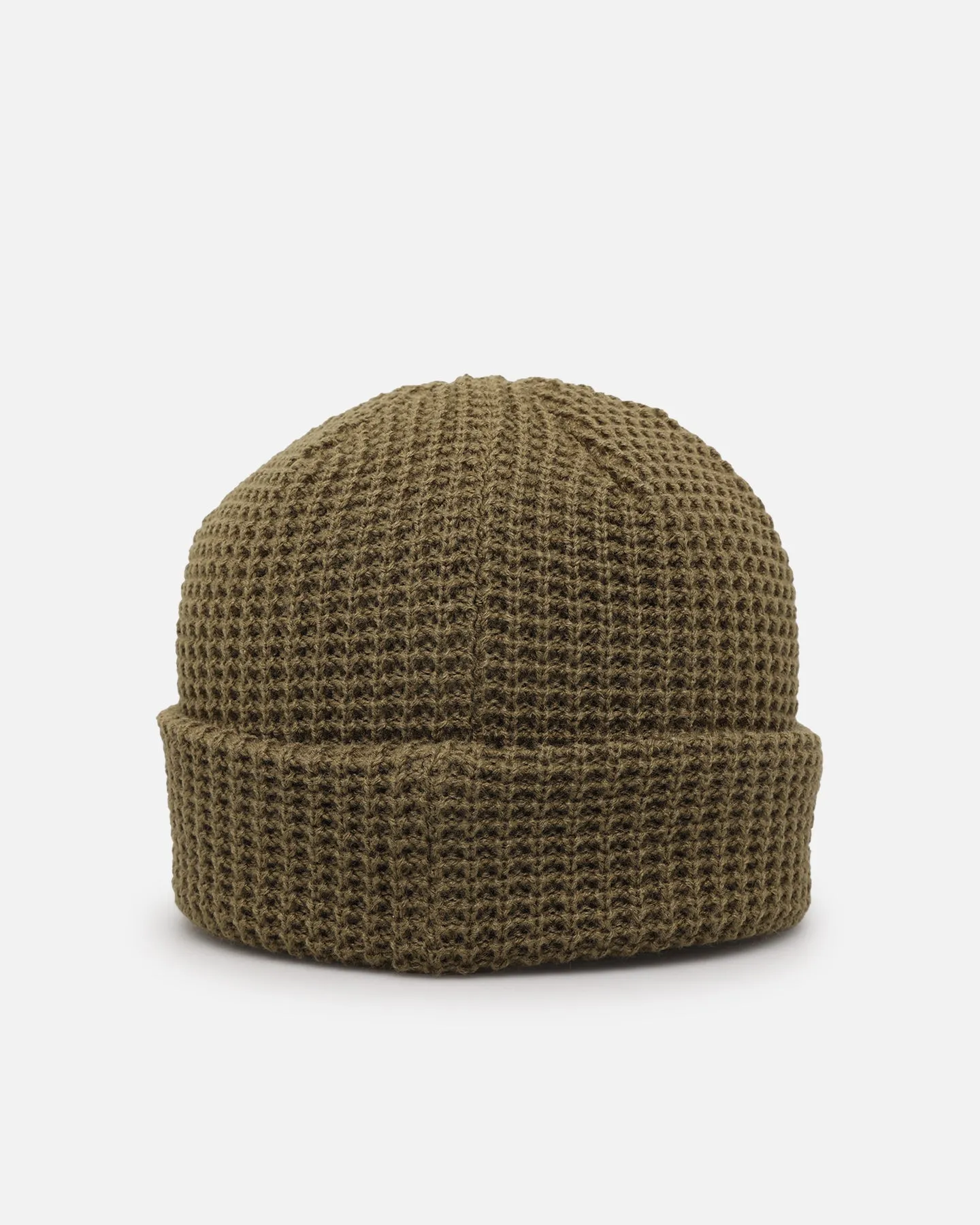 New Era Branded Beanie Olive Green